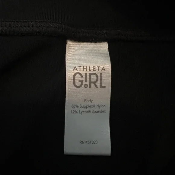 Athleta Girl • Black Chit Chat Capri Leggings • Size 14 - Picture 8 of 8